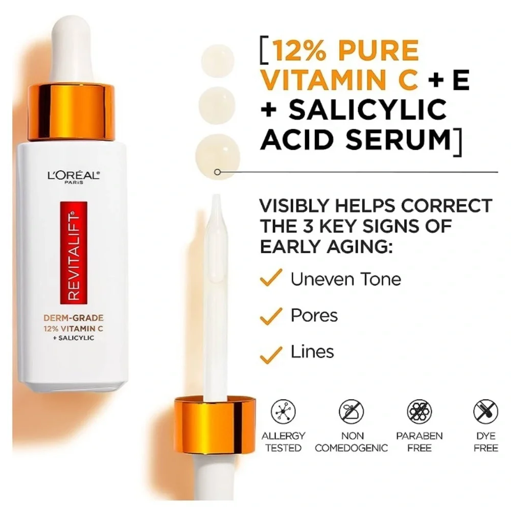 LOreal wrinkle aging benefits
